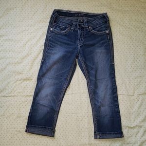 Silver jeans Co Suki capris